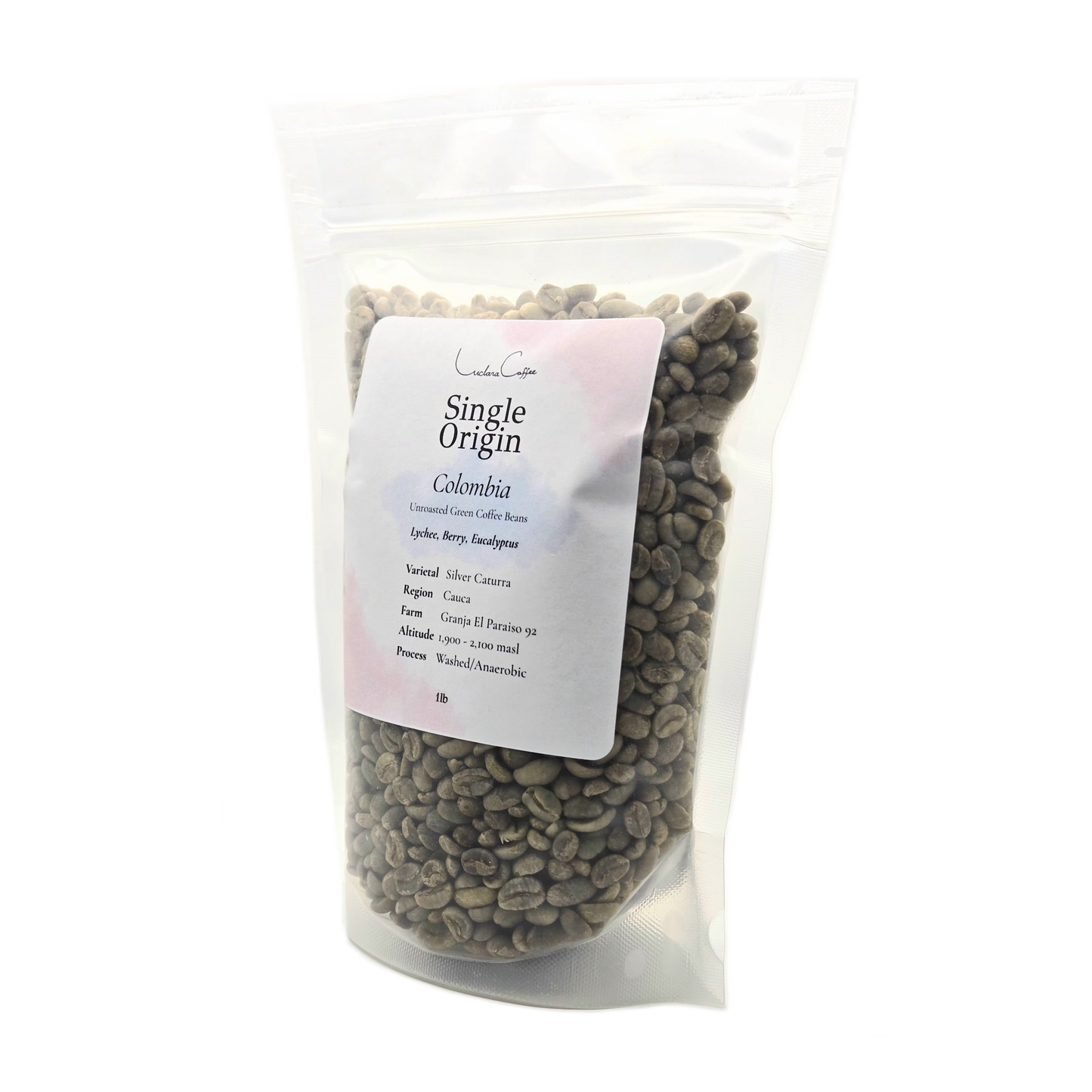 Green Coffee Beans Single Origin Colombia - Caturra