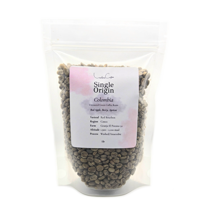 Green Coffee Beans Single Origin Colombia - Red Bourbon