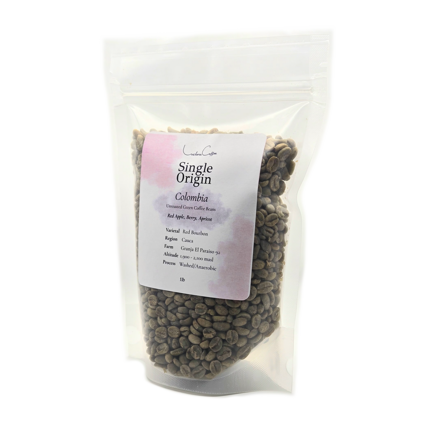 Green Coffee Beans Single Origin Colombia - Red Bourbon