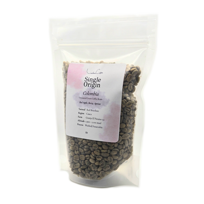 Green Coffee Beans Single Origin Colombia - Red Bourbon